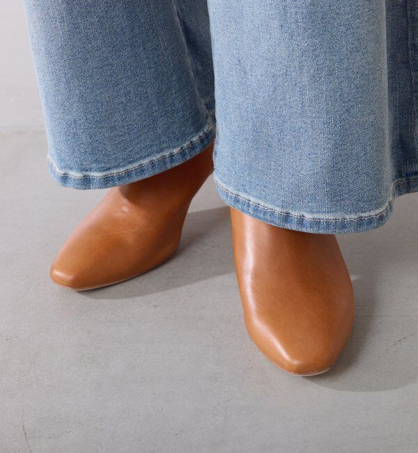  「【Mollini/モリーニ】レザーミュールスリッポン」|サンダル|