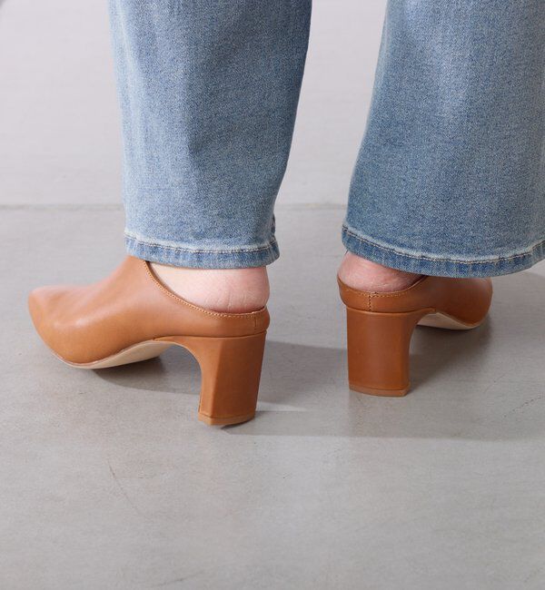  「【Mollini/モリーニ】レザーミュールスリッポン」|サンダル|