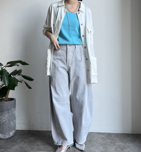  「スクエアニットタンク」|ニット・セーター|