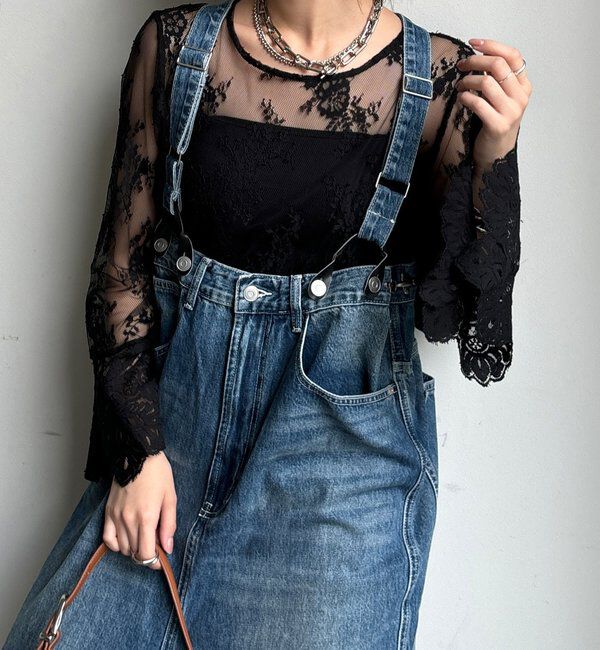  「レースフレアブラウス」|シャツ・ブラウス|