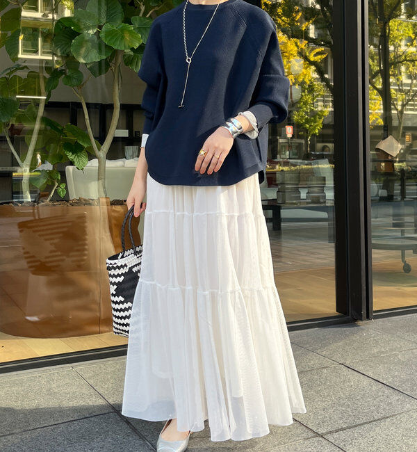  「【SAKURA @___saku14_ 企画】メッシュティアードスカート」|スカート|