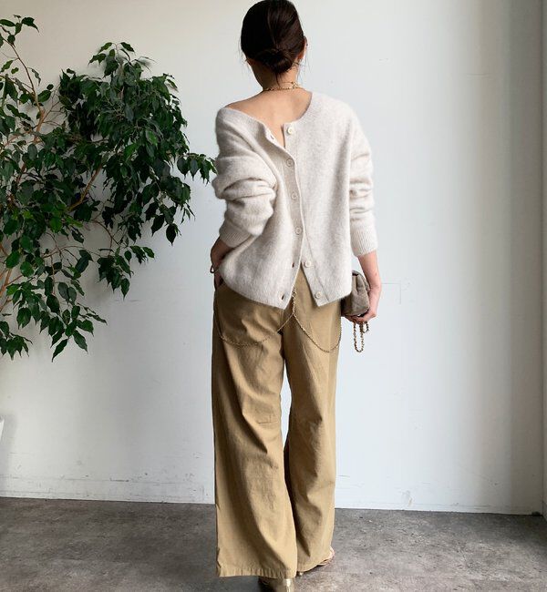  「タックトラウザーパンツ」|チノ|