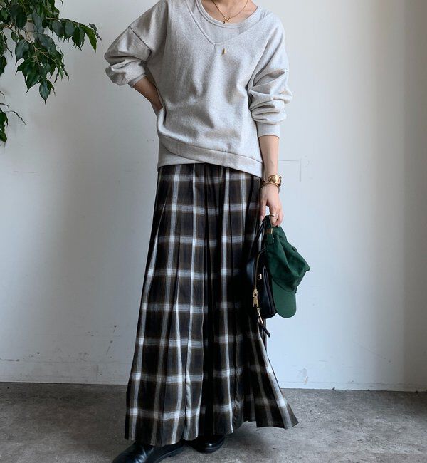  「【新色追加/インフルエンサーSAKURA企画】ラメスウェットタンクセット」|Tシャツ・カットソー|