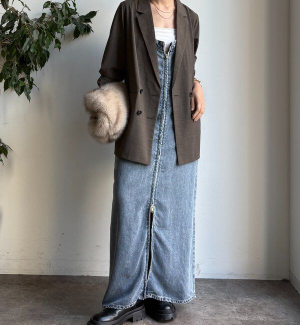  「ダブルブレストジャケット」|テーラードジャケット|