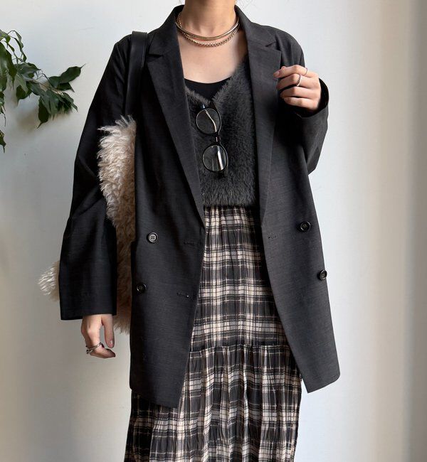  「ダブルブレストジャケット」|テーラードジャケット|