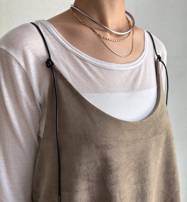  「スウェードビスチェ」|シャツ・ブラウス|