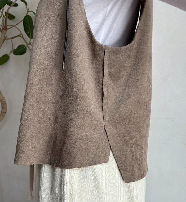  「スウェードビスチェ」|シャツ・ブラウス|