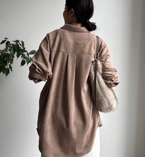  「スウェードシャツ」|シャツ・ブラウス|