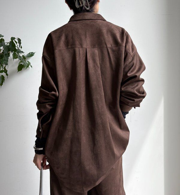  「スウェードシャツ」|シャツ・ブラウス|