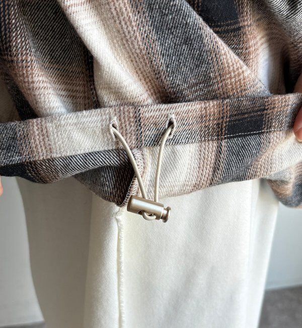  「起毛チェックドロストシャツ」|シャツ・ブラウス|