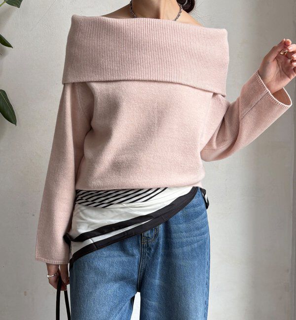  「オフタートルプルオーバー」|ニット・セーター|