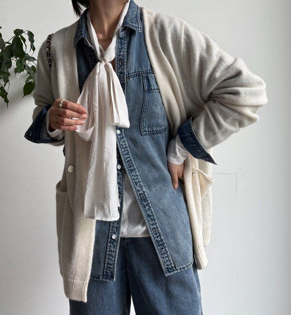  「ヤクウールニットジャケット」|テーラードジャケット|