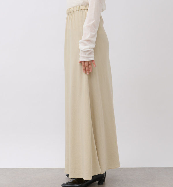  「【セットアップ可】ガーメントダイバイヤススカート」|スカート|