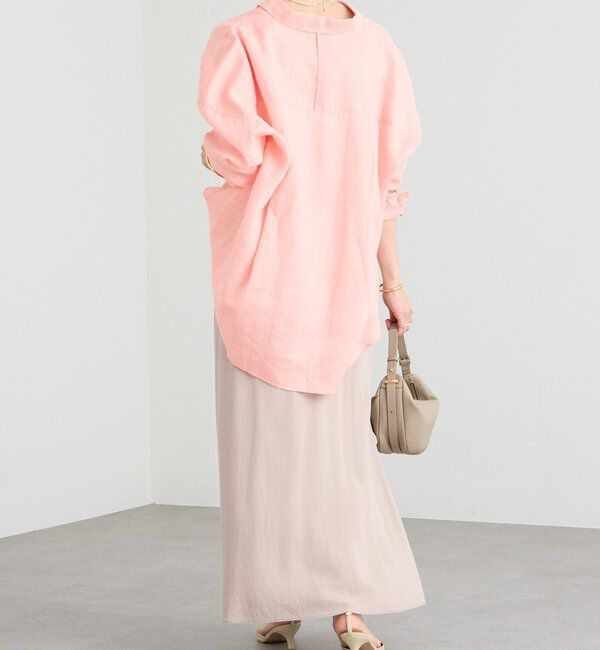  「【セットアップ可】ガーメントダイバイヤススカート」|スカート|