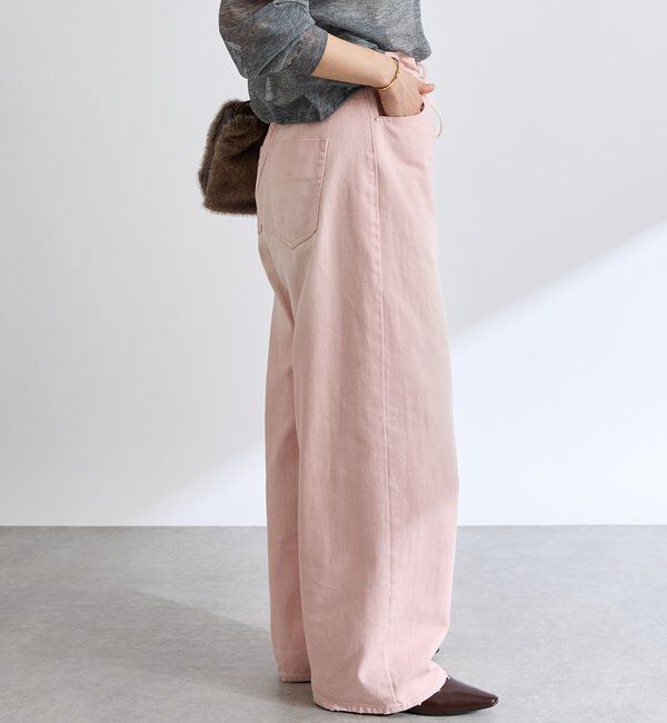  「【遊び心をプラス】ドロストカラーパンツ」|チノ|