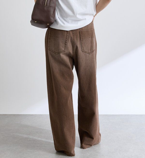  「【遊び心をプラス】ドロストカラーパンツ」|チノ|