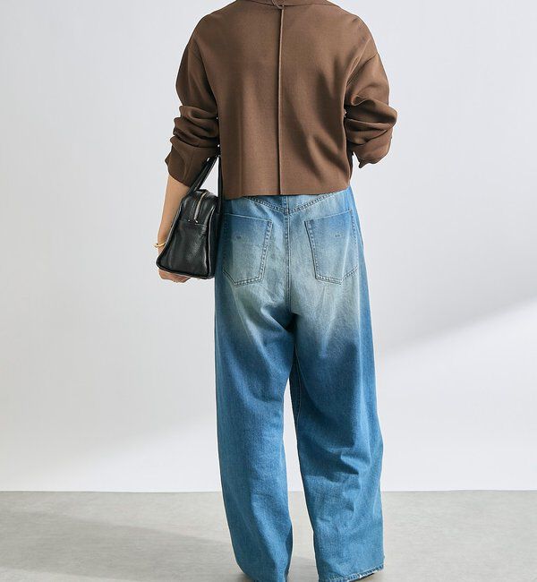  「【季節の変わり目に/接触冷感】ショートニットジャケット」|テーラードジャケット|