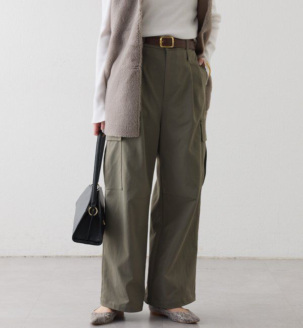  「【モードな印象】ダブルループカーゴパンツ」|チノ|