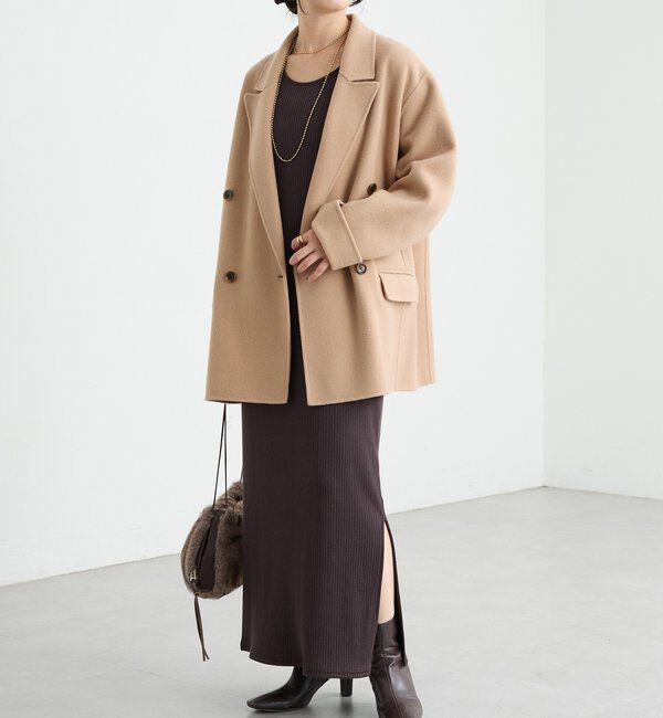  「【洗練された印象に】ヒールショートブーツ」|ショートブーツ|