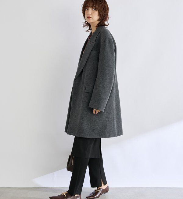  「【大人ハンサム】ウールビーバーテーラードコート」|その他|