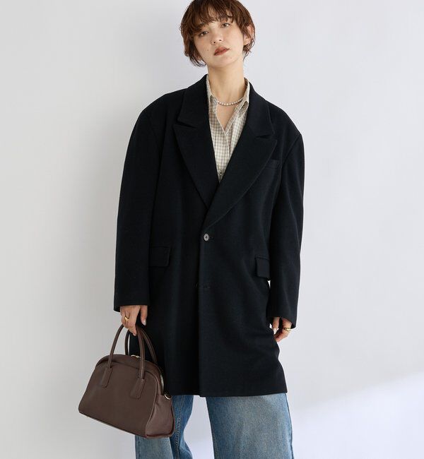  「【大人ハンサム】ウールビーバーテーラードコート」|その他|