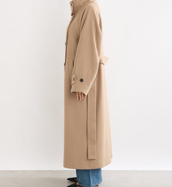 「【着映え】スタンドネックベルテッドコート」|その他|