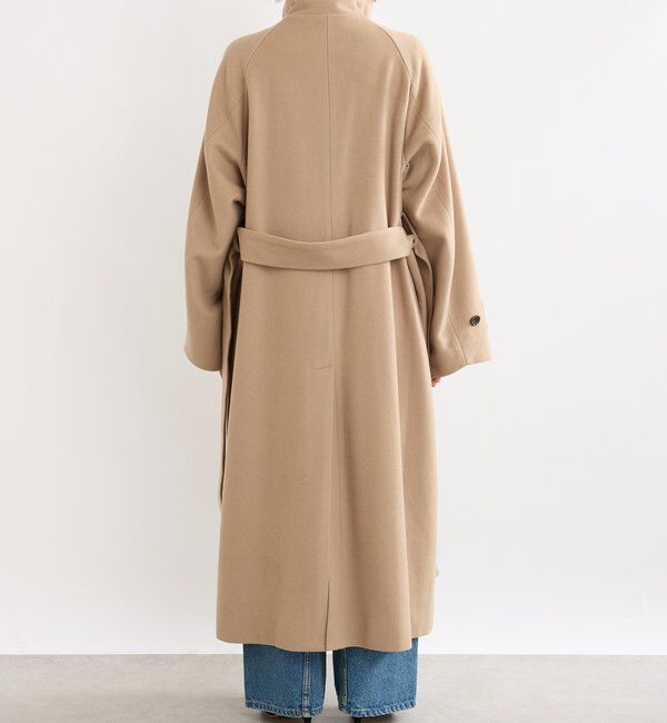  「【着映え】スタンドネックベルテッドコート」|その他|