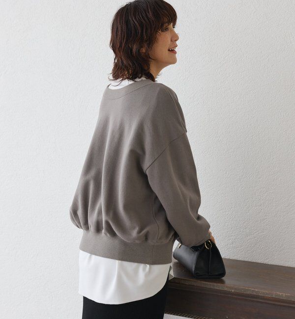  「【大人カジュアルに】2wayPhotoスウェット」|Tシャツ・カットソー|