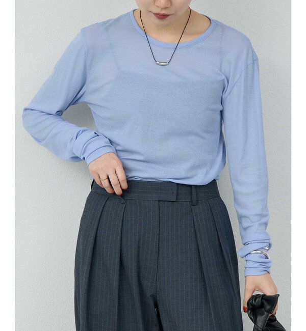 La nature linge「【La nature linge】NEWロングスリーブTシャツ」|Tシャツ・カットソー|