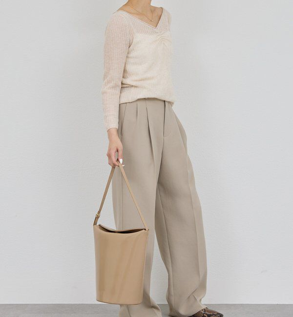  「【アンサンブル対応】オフショルダーニット」|ニット・セーター|