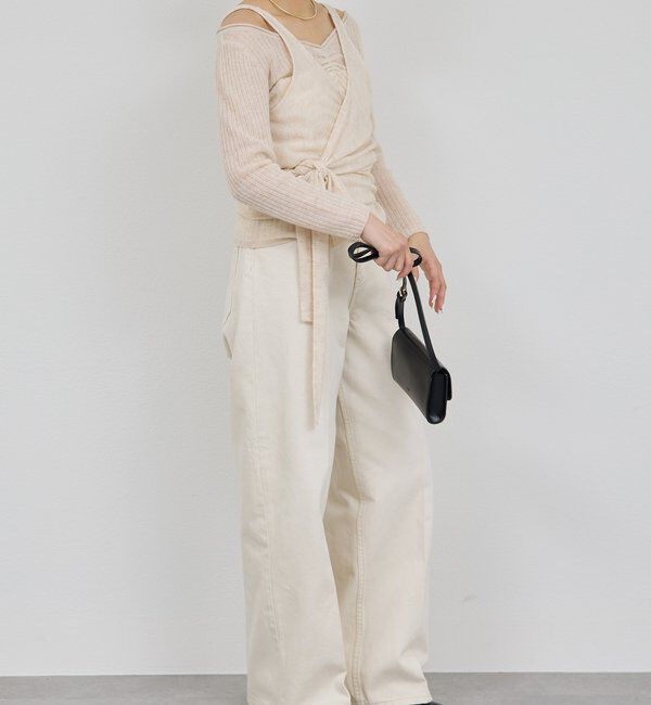  「【アンサンブル対応】カシュクールニット」|ニット・セーター|