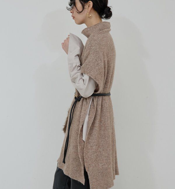  「【25th記念アイテム】 2wayニットポンチョ」|ニット・セーター|