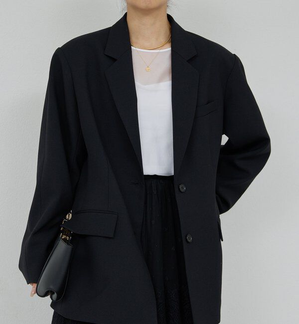  「【比留川游さんコラボ】ウエストシェイプジャケット」|テーラードジャケット|