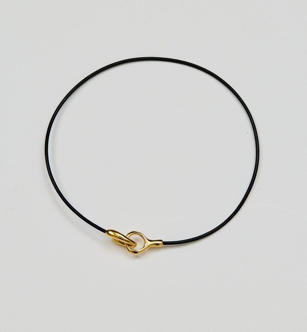  「レザーコードチョーカー」|リング|