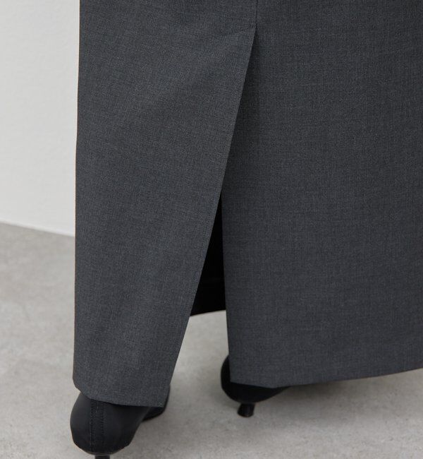  「【セットアップ対応】梳毛ストレッチタイトスカート」|スカート|