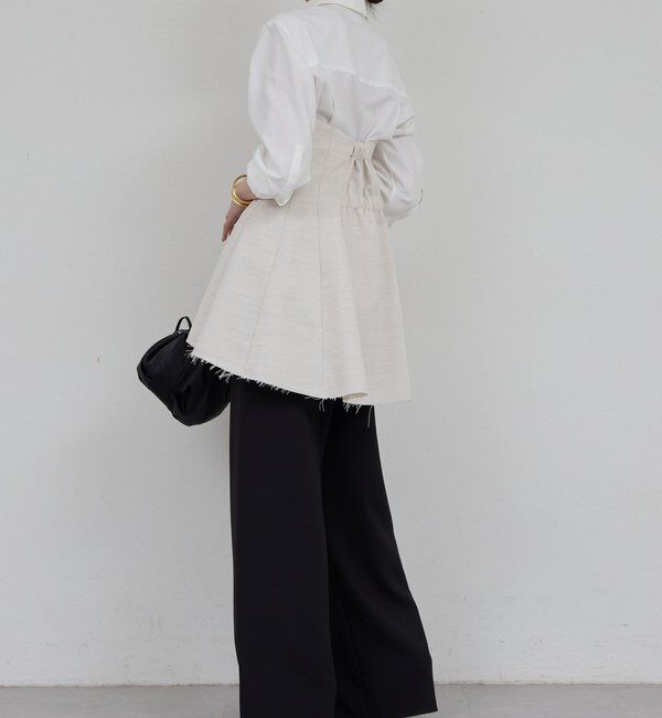  「【セットアップ対応】ダブルクロスビスチェ」|シャツ・ブラウス|