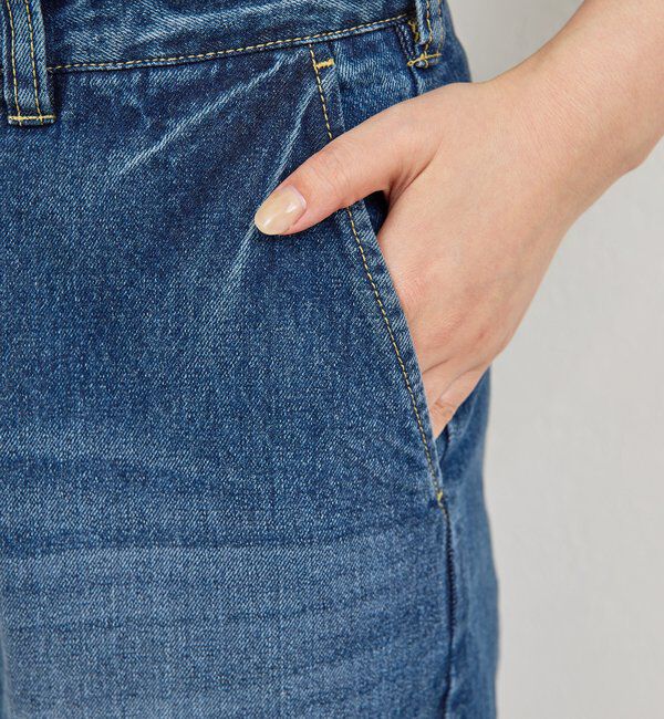  「【PEAS】【セットアップ対応】デニムトラウザーズ」|チノ|