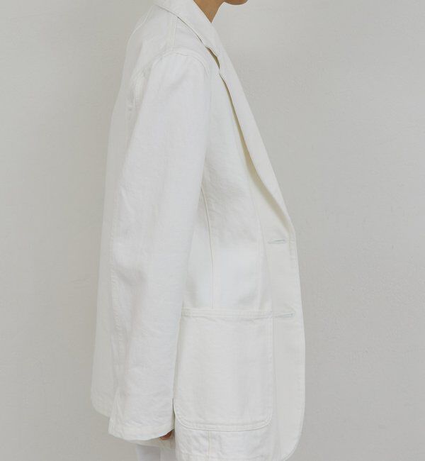  「【PEAS】【セットアップ対応】デニムブレザー」|デニムジャケット|