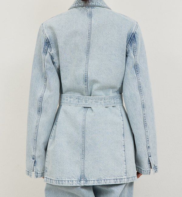  「【PEAS】【セットアップ対応】デニムブレザー」|デニムジャケット|