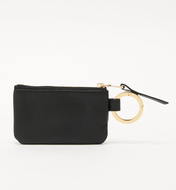  「カラビナ付き ソフトレザーマルチケース」|その他|