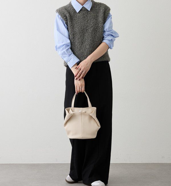  「レザー2WAYミニトートバッグ」|トートバッグ|