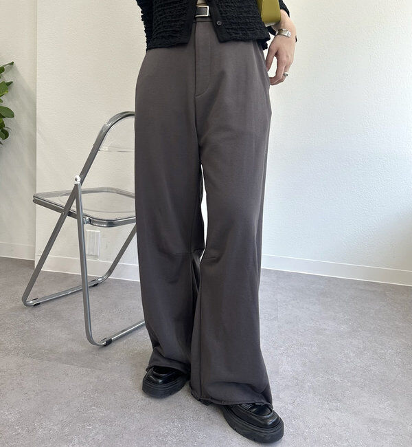  「カーブスウェットパンツ」|チノ|