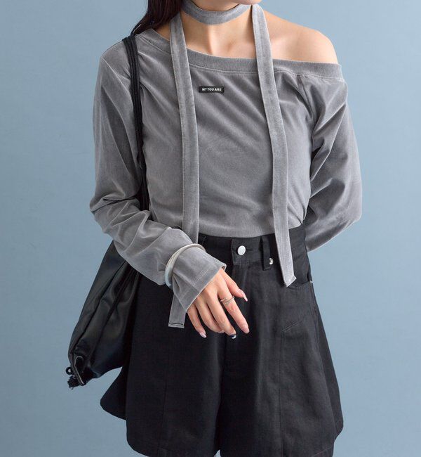  「ワンショルプルオーバー」|Tシャツ・カットソー|