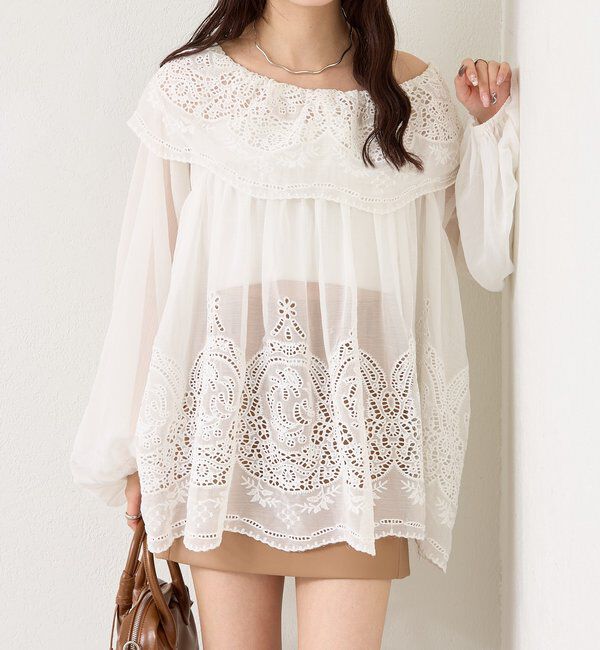  「4wayブラウス」|シャツ・ブラウス|