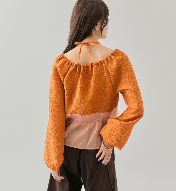  「シアーコルセットブラウス」|シャツ・ブラウス|