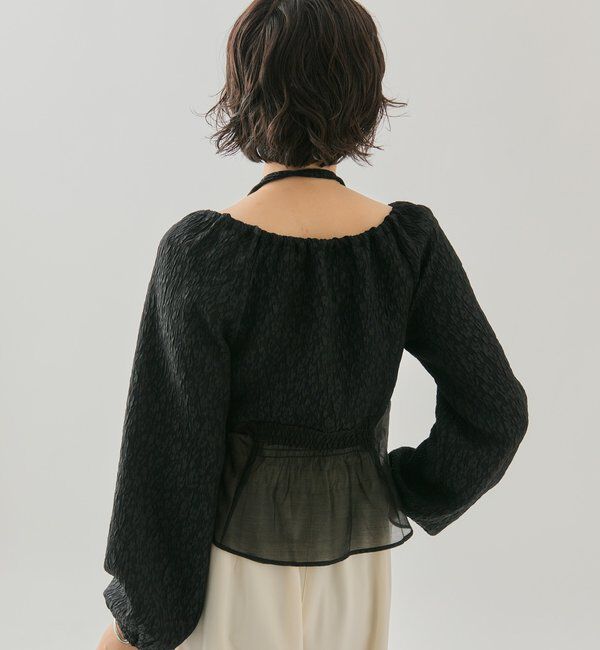  「シアーコルセットブラウス」|シャツ・ブラウス|