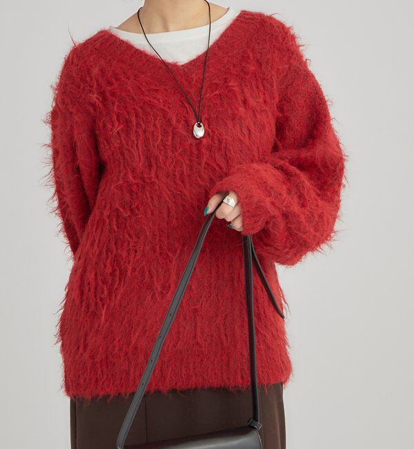  「ふわふわシャギーニット」|ニット・セーター|