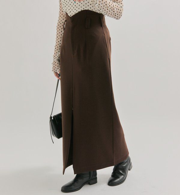  「WAVEフロントZIPスカート」|スカート|