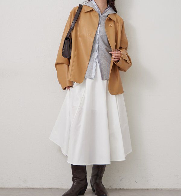  「フレアミドルスカート」|スカート|