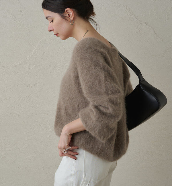  「FURカシミヤVニット」|ニット・セーター|